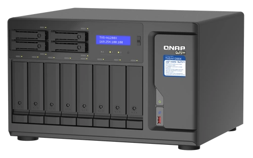 NAS-Server QNAP TVS-h1288X-W1250-16G 16x SSD | HDD SATA 16GB RAM