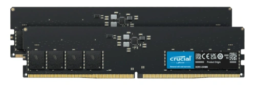 Arbeitspeicher 2x 32GB Crucial NON-ECC UNBUFFERED DDR5 5600MHz PC5-44800 UDIMM | CT2K32G56C46U5