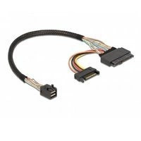 Delock Kabel SFF-8643 > U.2 SFF-8639 + SATA Stromanschluss 0.3m | 84823