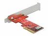 Delock Karte PCI Express 1x OCuLink SFF-8612 low profile | 90482