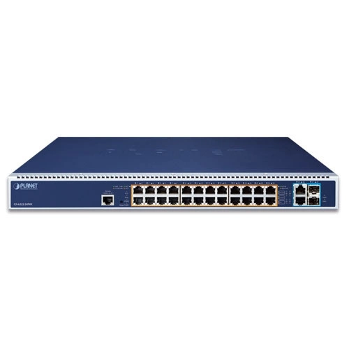 Schalter Planet GS-6322-24P4X 24x 1Gb | 2x 10Gb 2x SFP+