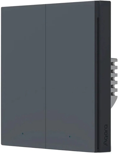 Intelligenter Schalter Aqara Smart Wall Switch H1 EU (With Neutral) Gray | WS-EUK04-G