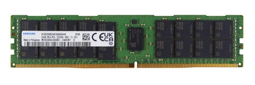 1x 64GB Samsung (M393A8G40AB2-CWE) ECC REG DDR4 2Rx4 3200MHz PC4-25600 RDIMM 