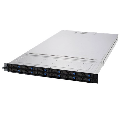 Serverplattform ASUS 1U RS700-E10-RS12/10G/1.6KW/4NVMe/OCP/GPU 90SF0155-M00B30 Intel x 2 DDR4 x 32 12 x 2.5" SATA/SAS/NVME PSU 1+1