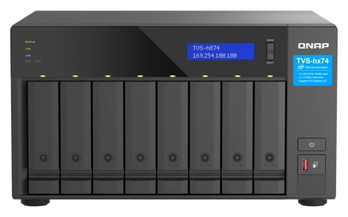 NAS-Server QNAP TVS-h874-i5-32G 8x SSD | HDD SATA 32GB RAM