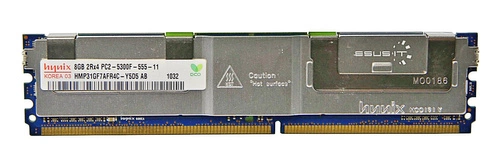 Arbeitspeicher 1x 8GB Hynix ECC FULLY BUFFERED DDR2 667MHz PC2-5300 FBDIMM | HMP31GF7AFR4C-Y5D