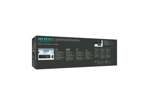 Drahtlos tastatur Logitech MX Keys S QWERTY