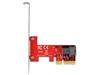 Delock Karte PCI Express x4 1x SFF-8643 NVMe - low profile | 889535