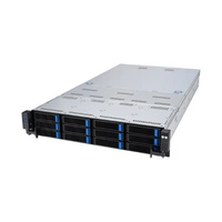 Serverplattform ASUS 2U RS720-E11-RS12U/10G/2.6KW/12NVMe/GPU 90SF01Z1-M00260 Intel x 2 DDR5 x 32 12 x 2.5" SATA/SAS/NVME PSU 1+1