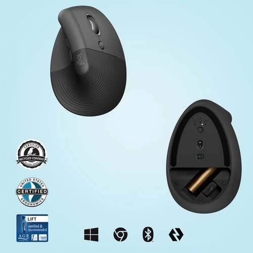 Drahtlos Maus Logitech Lift 910-006473