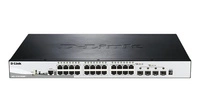 Schalter D-Link DGS-1510-28XMP 24x 1Gb 4x SFP+ 370 W PoE+