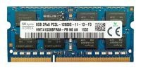 Arbeitspeicher 1x 8GB Hynix SO-DIMM DDR3 1600MHz PC3-12800 | HMT41GS6BFR8A-PB