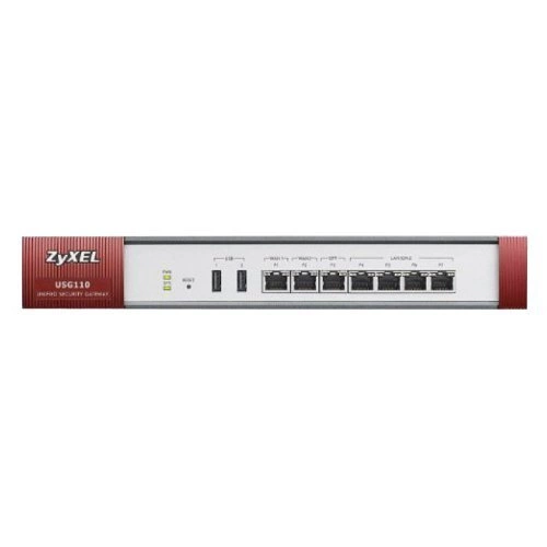 Security USG110-EU0102F 4x RJ-45 10/100/1000 2x RJ-45 10/100/1000