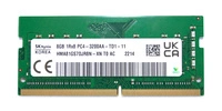 Arbeitsspeicher  1x 8GB Hynix DDR4 1Rx8 3200MHz PC4-25600 SO-DIMM ECC  | HMA81GS7DJR8N-XN