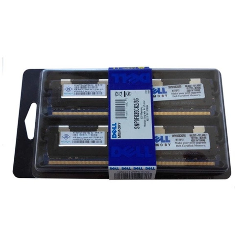 Arbeitsspeicher 2x 4GB DELL PowerEdge & Precision Workstation DDR2 667MHz ECC FULLY BUFFERED DIMM | SNP9F035CK2/8G 