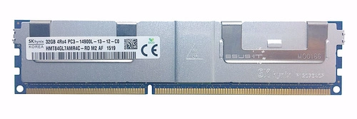 Arbeitspeicher 1x 32GB Hynix ECC LOAD REDUCED DDR3  1866MHz PC3-14900 LRDIMM | HMT84GL7AMR4C-RD