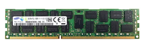 Arbeitspeicher 1x 8GB Samsung ECC REGISTERED DDR3 2Rx4 1600MHz PC3-12800 RDIMM | M393B1K70DH0-YK0