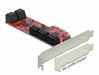 Delock Karte PCI Express x2 - 10 x SATA 6Gb/s