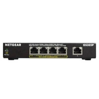 Switch Netgear GS305P-100PES | 128 kB | 10 Gb/s | 5x Ethernet Anschluss