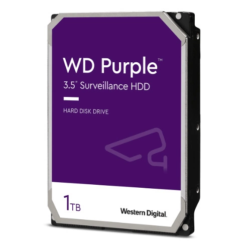 Festplatte Western Digital  PURPLE 3.5'' HDD 1TB 5400RPM SATA 6Gb/s 64MB | WD11PURZ