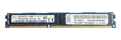 Arbeitspeicher 1x 8GB Hynix ECC REGISTERED DDR3  1600MHz PC3-12800 RDIMM | HMT41GV7AFR8A-PB
