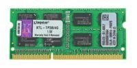 Arbeitspeicher 1x 4GB Kingston SO-DIMM DDR3 1333MHz PC3-10600 | KTL-TP3B/4G