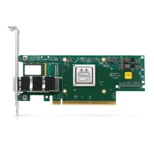 DELL Mellanox ConnectX-6 Single Port HDR100 QSFP56 Infiniband Adapter, PCIe Low Profile | 540-BCMX