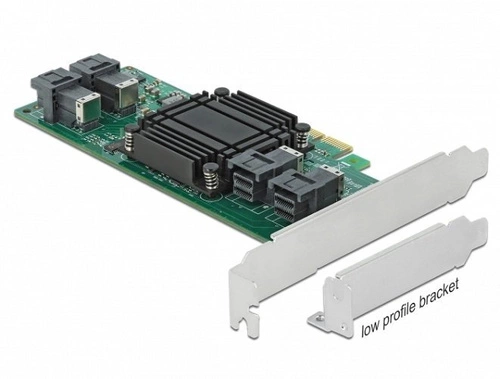 Delock Karte PCI Express x8 do 2 x NVMe SFF-8643 | 90439