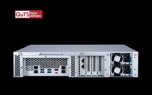 NAS-Server QNAP TS-h1277XU-RP-3700X-128G 12x SSD | HDD SATA 128GB RAM