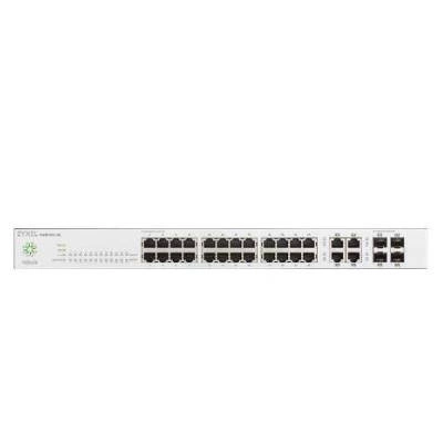 Switch Zyxel NSW100-28-EU0101F 24x RJ-45 10/100/1000 Mbps 4x RJ-45/SFP 