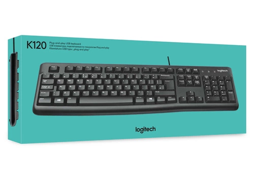 Verkabelt tastatur Logitech Keyboard K120 for Business QWERTY