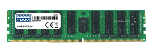 Arbeitspeicher 1x 64GB GoodRAM ECC LOAD REDUCED DDR4 4Rx4 2133MHz PC4-17000 LRDIMM | W-MEM2133LR4Q464G