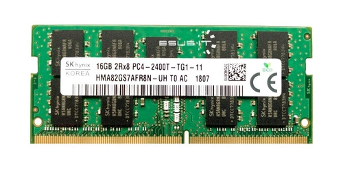 Arbeitspeicher 1x 16GB Hynix SO-DIMM DDR4 2400MHz PC4-19200 | HMA82GS7AFR8N-UH