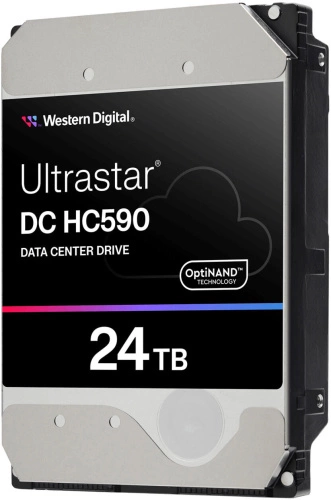 Festplatte Western Digital Ultrastar DC HC590 3.5'' HDD 24TB 7200RPM SAS 12Gb/s 512MB | 0F59373