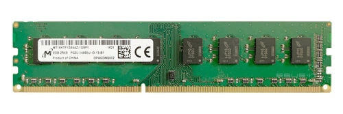 Arbeitspeicher 1x 8GB Micron NON-ECC UNBUFFERED DDR3 1866MHz PC3-14900 UDIMM | MT16KTF1G64AZ-1G9