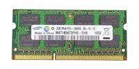 Arbeitspeicher 1x 2GB Samsung SO-DIMM DDR3 1333MHz PC3-10600 | M471B5673FH0-CH9