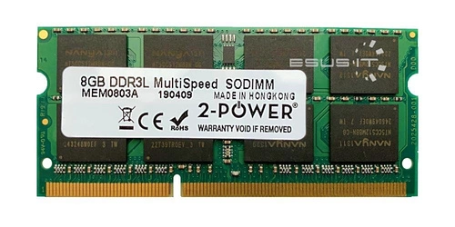Arbeitspeicher 1x 8GB 2-POWER SO-DIMM DDR3 1600MHz PC3-12800 | MEM5203S