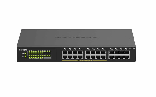 Schalter Netgear GS324P-100EUS 24x 1Gb 190 W PoE+