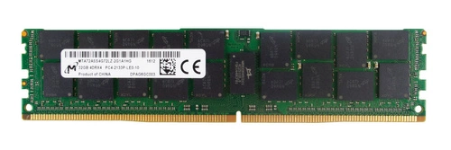 Arbeitspeicher 1x 32GB Micron ECC LOAD REDUCED DDR4  2133MHz PC4-17000 LRDIMM | MTA72ASS4G72LZ-2G1