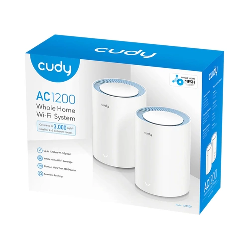 Zugangspunkt Cudy M1200(2-PACK) 2.4 GHz | 5 GHz 867 Mbps 802.11 a/b/g/n/ac
