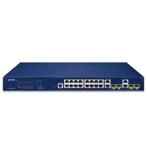 Schalter Planet GS-4210-16P4C 16x 1Gb 4x RJ-45/SFP 240 W PoE+