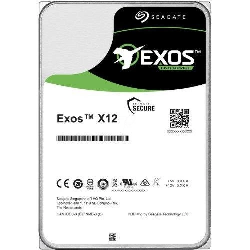 Festplatte Seagate Exos X12 3.5'' HDD 12TB 7200RPM SAS 12Gb/s 256MB | ST12000NM0027