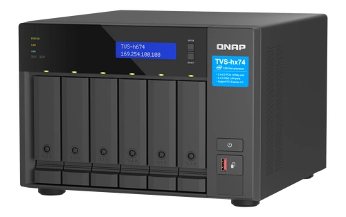 NAS-Server QNAP TVS-h674-i5-32G 6x SSD | HDD SATA 32GB RAM