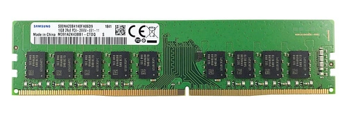 Arbeitspeicher 1x 16GB Samsung ECC UNBUFFERED DDR4 2Rx8 2666MHZ PC4-21300 UDIMM | M391A2K43BB1-CTD