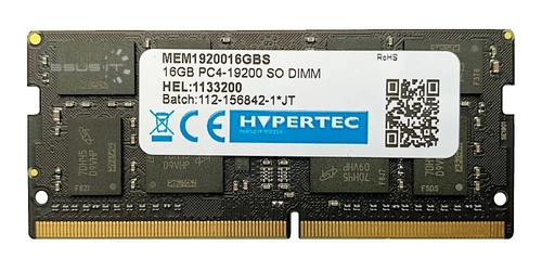 Arbeitspeicher 1x 16GB HYPERTEC SO-DIMM DDR4 2400MHz PC4-19200 | MEM1920016GBS 