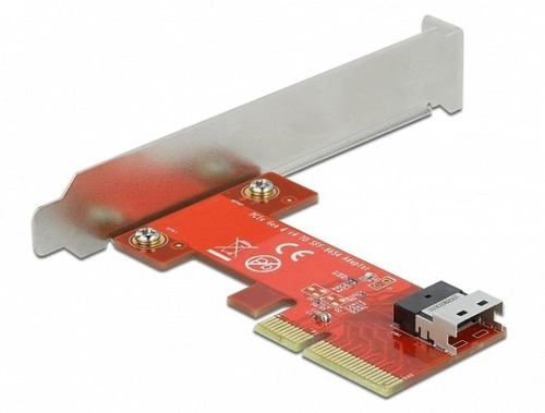 Delock Karte PCI Express x4 1x SFF-8654 4i NVMe | 90483