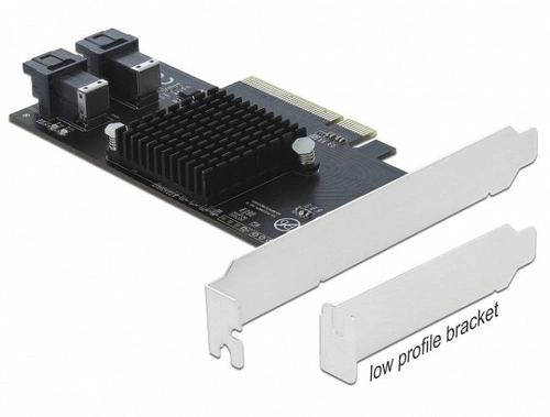 Delock Karte PCI Express x8 do 2 x NVMe SFF-8643 | 90405
