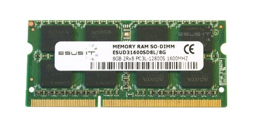 Arbeitspeicher 1x 8GB ESUS IT SO-DIMM DDR3 1600MHz PC3-12800 | ESUD31600SD8L/8G