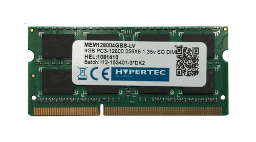Arbeitspeicher 1x 4GB HYPERTEC SO-DIMM DDR3 1600MHz PC3-12800 | MEM128004GBS-LV