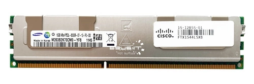 Arbeitspeicher 1x 16GB Samsung ECC REGISTERED DDR3  1066MHz PC3-8500 RDIMM | M393B2K70CM0-YF8